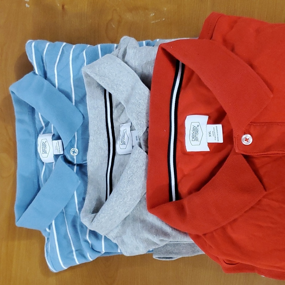 Three 2XL Shirts